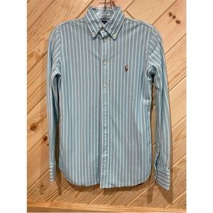 Ralph Lauren knit stretch Oxford shirt size s